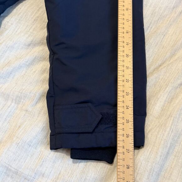 Lands' End Parka Coat Mens Tall XL 46-48 Navy Blue Full Zip Hooded Fleece Lined - Picture 15 of 16